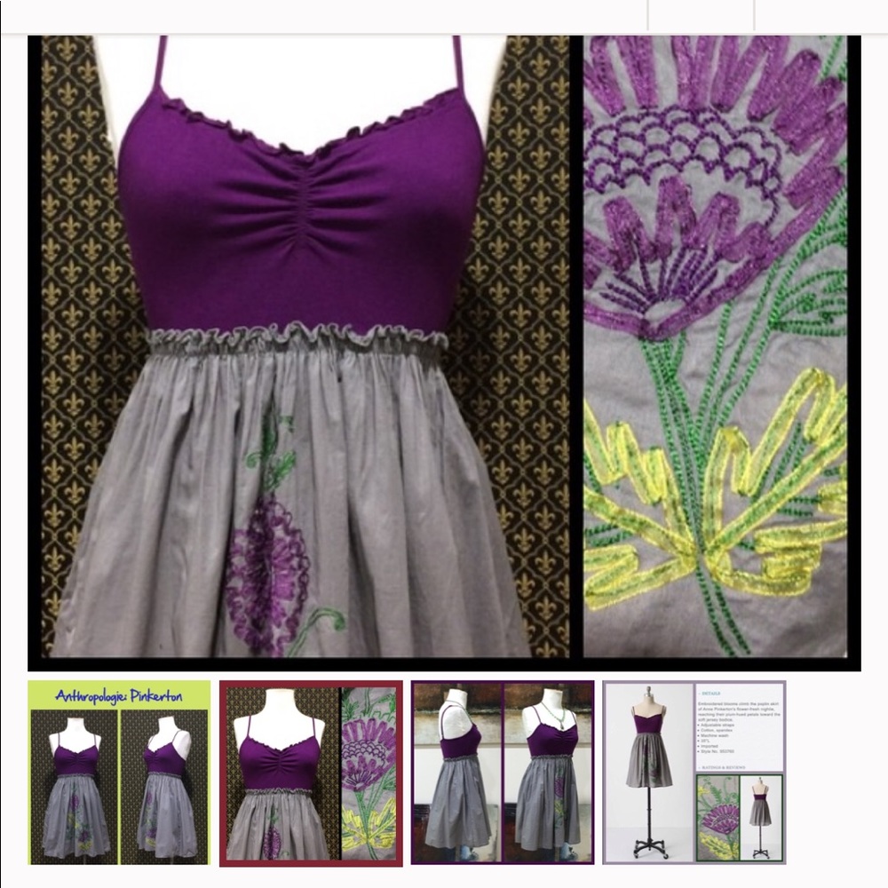 Summer dress Anthropologie size xs - Picture 5 of 5